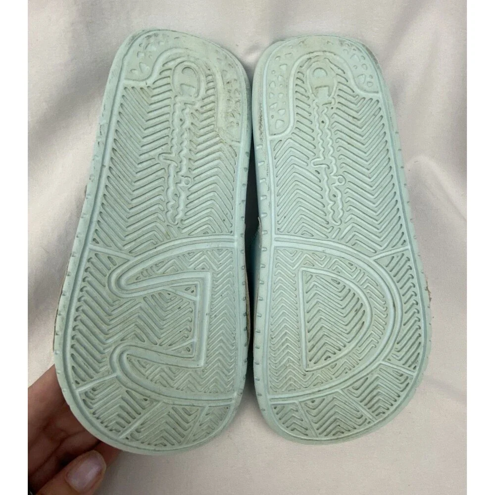 Champion Slides Size 2 Super Slide Camo Little Kids Girls‎ Blue Pink Sports Swim